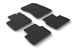 Set tappeti su misura in gomma - compatibile per  Nissan Qashqai (04/21>) no elettrico, no ibrida