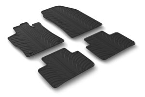Set tappeti su misura in gomma - compatibile per  Opel Astra L Sports Tourer (03/22>) no ibrida -  Peugeot 308 sw (09/21>)