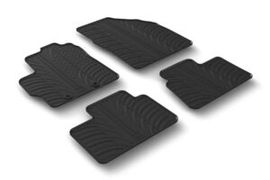 Set tappeti su misura in gomma - compatibile per  Toyota Aygo X 5p (03/22>)