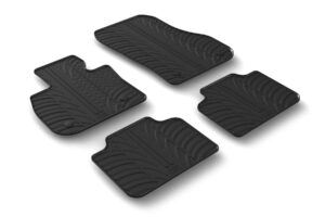 Set tappeti su misura in gomma - compatibile per  Bmw Serie 2 Active Tourer (12/21>) no ibrida