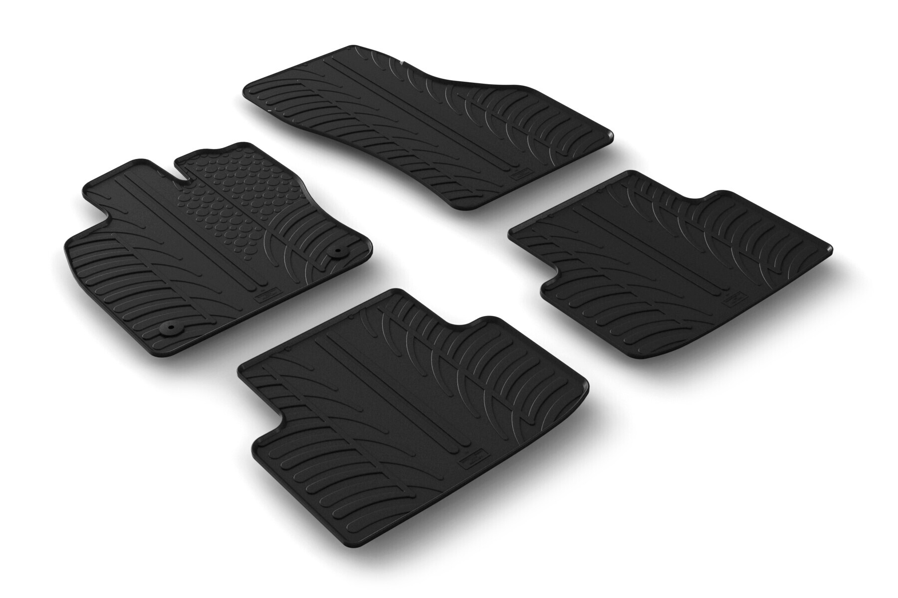 Set tappeti su misura in gomma - compatibile per Cupra Formentor (11/20>) no ibrida