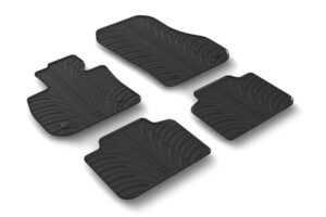 Set tappeti su misura in gomma - compatibile per  Bmw X1 (U11) (08/22>) automatico