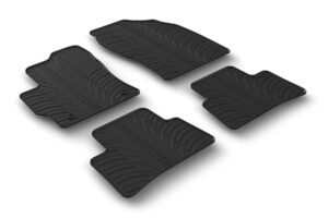 Set tappeti su misura in gomma - compatibile per  Toyota Corolla Cross 5p (09/22>) automatico, ibrida