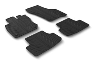 Set tappeti su misura in gomma - compatibile per  Volkswagen Golf VIII 5p (01/20>) automatico, Mhev