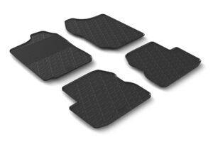 Set tappeti su misura in gomma - compatibile per  Suzuki Jimny 3p (01/98>10/18) manuale