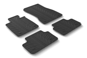 Set tappeti su misura in gomma - compatibile per  Bmw Serie 5 (G60) (09/23>) automatico