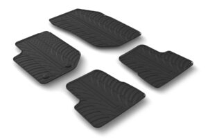 Set tappeti su misura in gomma - compatibile per  Jeep Avenger (12/22>) manuale