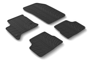 Set tappeti su misura in gomma - compatibile per Fiat 600 5p (09/23>) automatico