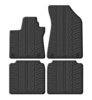 Set tappeti su misura in gomma - compatibile per  MG HS (11/24>) automatico, benzina