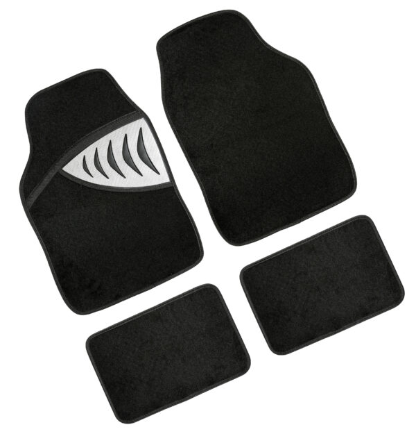 Exus, serie tappeti universali in moquette 4 pezzi