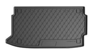 Vasca baule su misura in gomma sintetica - compatibile per Hyundai i20 5p (12/20>) baule alto