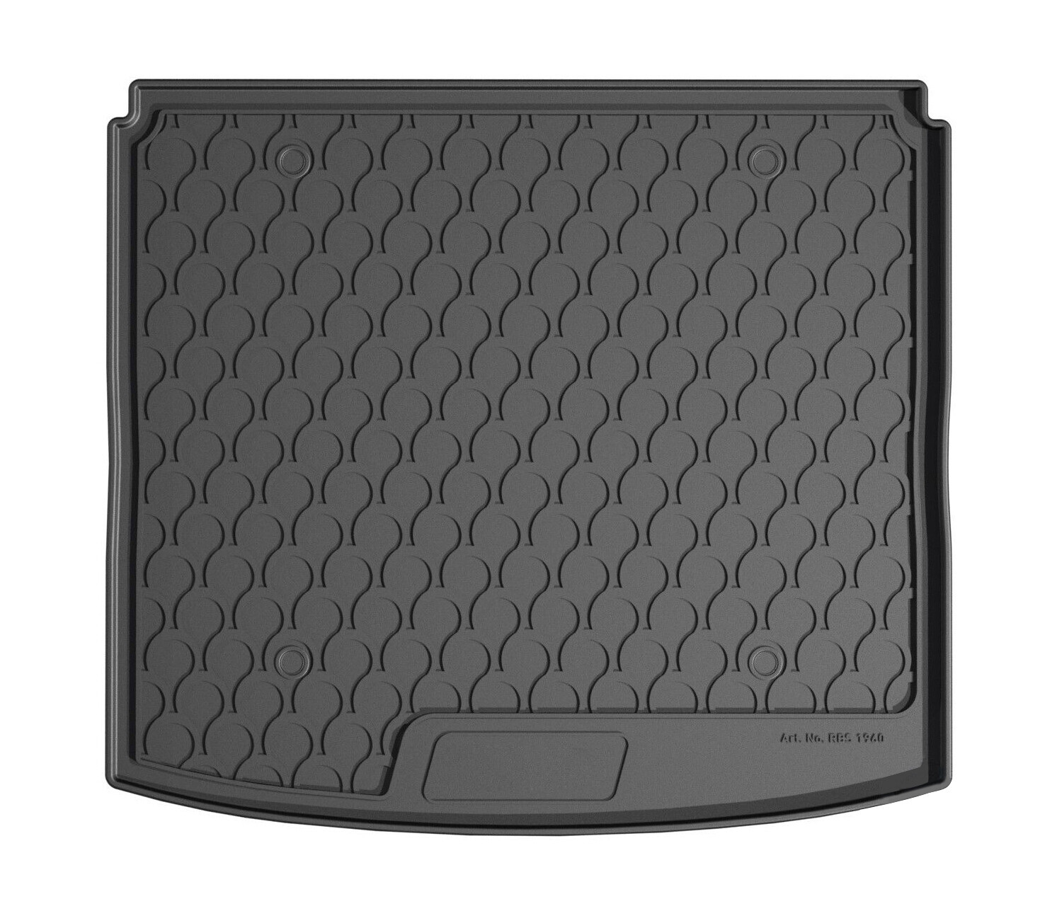 Vasca baule su misura in gomma sintetica - compatibile per MG ZS Classic (03/21>) benzina, no ibrida