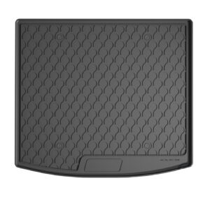 Vasca baule su misura in gomma sintetica - compatibile per  Dacia Duster (03/24>) 4WD, baule alto, ibrida