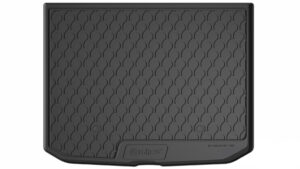 Vasca baule su misura in gomma sintetica - compatibile per  Audi A3 Sportback (11/12>04/20) baule alto, con ruota di scorta