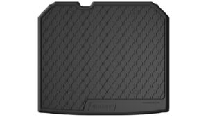 Vasca baule su misura in gomma sintetica - compatibile per  Audi Q3 (10/11>12/18) baule alto, con rete