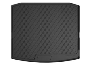 Vasca baule su misura in gomma sintetica - compatibile per  Skoda Kodiaq (04/17>08/21) baule basso, no ruota di scorta