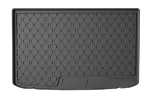 Vasca baule su misura in gomma sintetica - compatibile per  Renault Captur (12/19>) baule alto