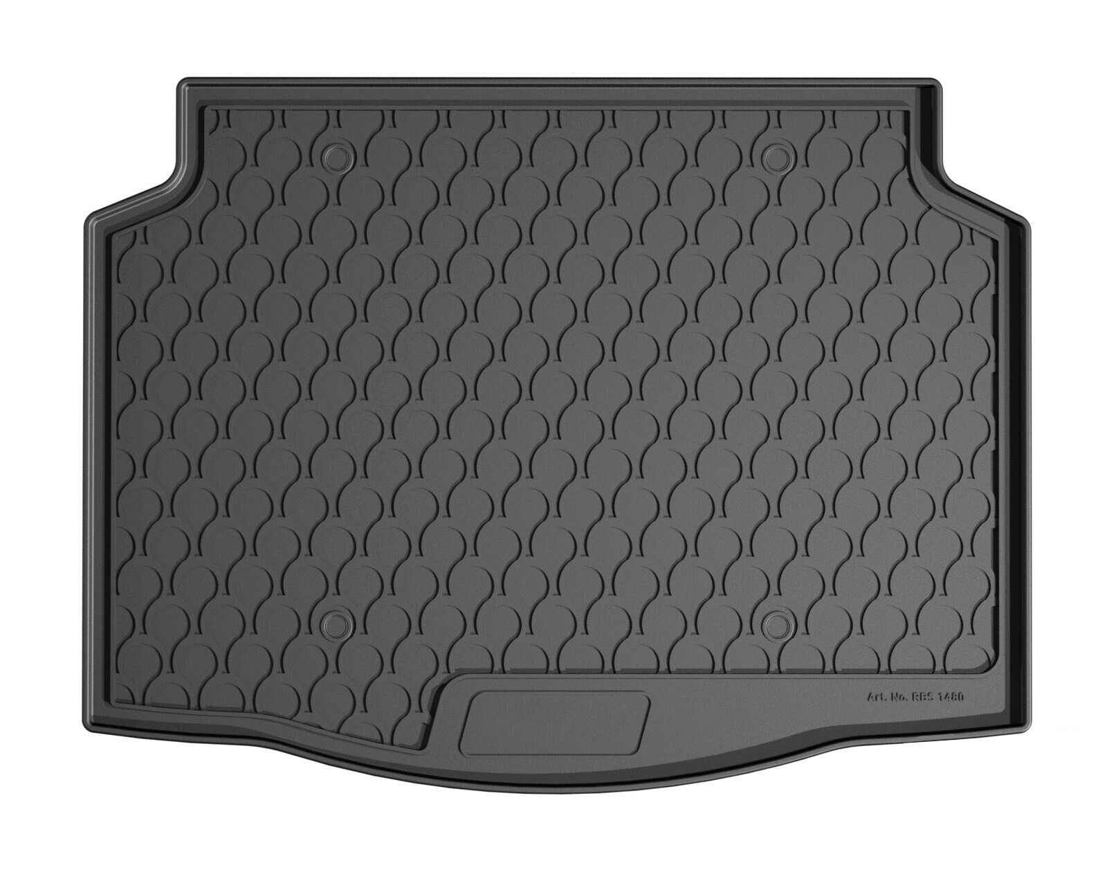 Vasca baule su misura in gomma sintetica - compatibile per Citroen DS4 5p (08/21>) Cross