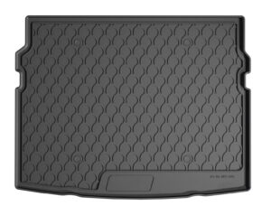 Vasca baule su misura in gomma sintetica - compatibile per  Renault Austral 5p (09/22>) baule alto, con ruota di scorta, Mhev