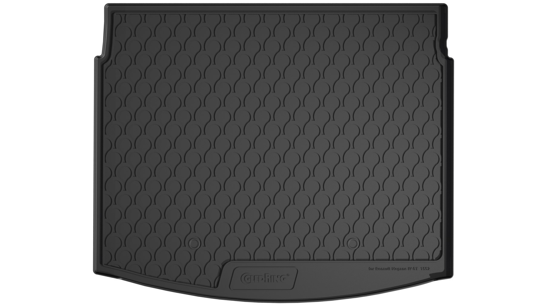 Vasca baule su misura in gomma sintetica - compatibile per Renault Megane IV Sporter (10/16>11/24)