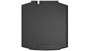 Vasca baule su misura in gomma sintetica - compatibile per Seat Toledo (01/13>07/15) baule basso - Skoda Rapid 5p (01/13>12/14) baule basso