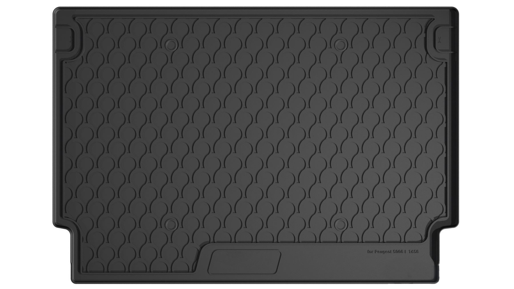Vasca baule su misura in gomma sintetica - compatibile per Peugeot 5008 (11/09>12/16) 5 posti, 7 posti 1 Vasca baule su misura in gomma sintetica - compatibile per Peugeot 5008 (11/09>12/16) 5 posti, 7 posti