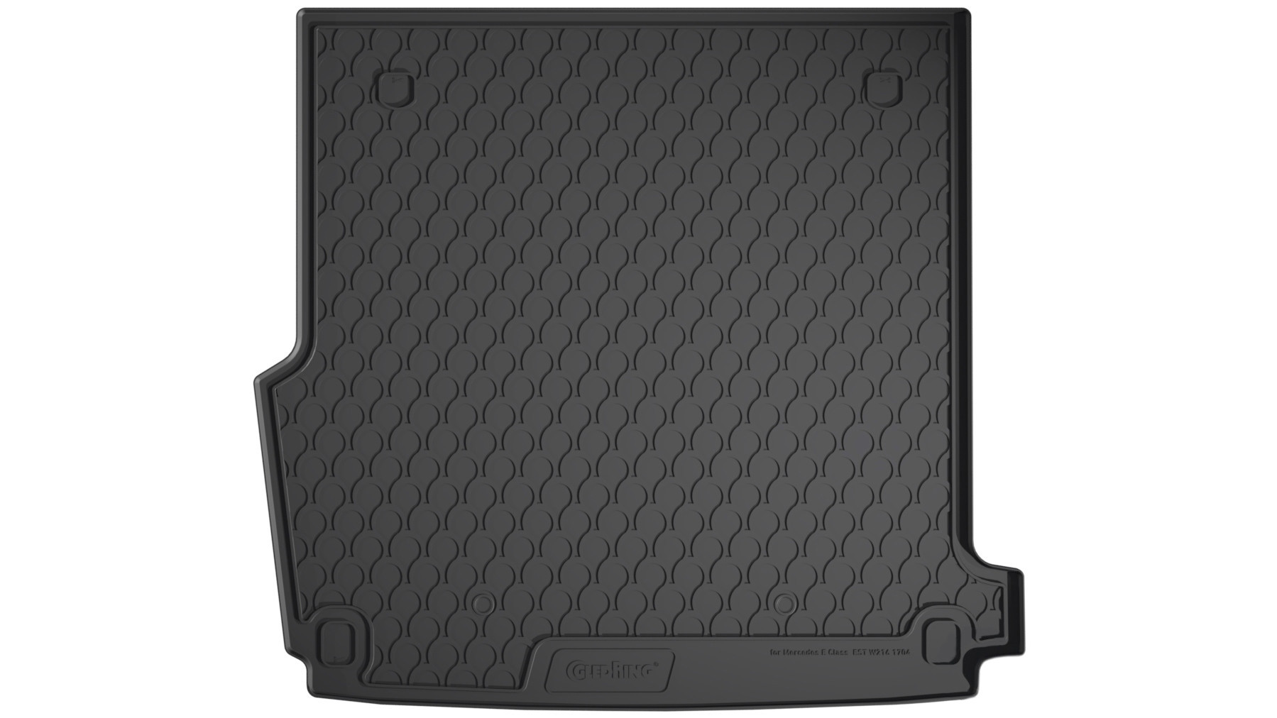 Vasca baule su misura in gomma sintetica - compatibile per Mercedes Classe E sw (12/16>10/23)