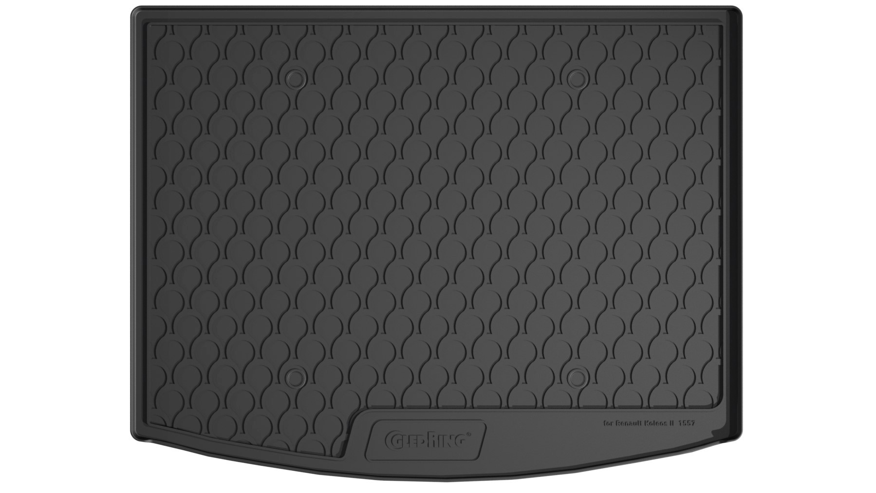 Vasca baule su misura in gomma sintetica - compatibile per Renault Koleos (08/17>02/20)