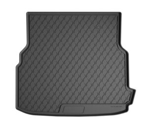 Vasca baule su misura in gomma sintetica - compatibile per Mercedes Classe C sw (06/21>05/23) con rete, no ibrida