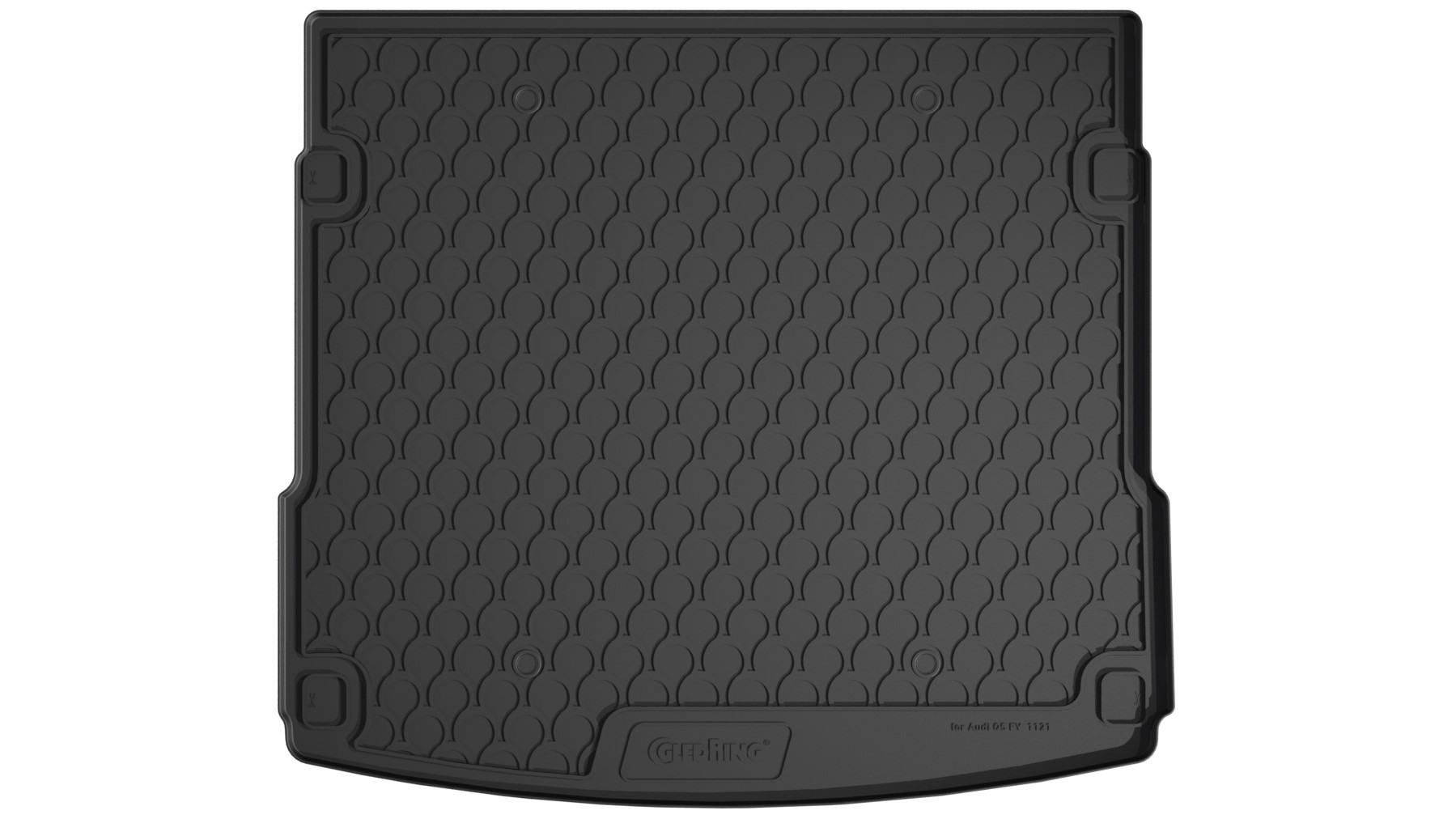 Vasca baule su misura in gomma sintetica - compatibile per Audi Q5 5p (03/17>12/24) baule alto, con rete 1 Vasca baule su misura in gomma sintetica - compatibile per Audi Q5 5p (03/17>12/24) baule alto, con rete