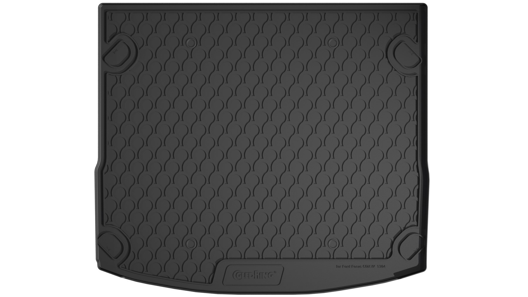 Vasca baule su misura in gomma sintetica - compatibile per Ford Focus Wagon (11/14>05/18)