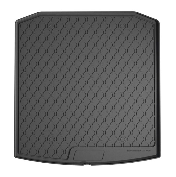 Vasca baule su misura in gomma sintetica - compatibile per Skoda Octavia 5p (06/20>) baule basso