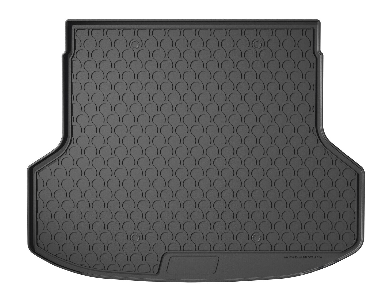 Vasca baule su misura in gomma sintetica - compatibile per Kia Ceed Sportswagon (10/18>) no ibrida, no subwoofer 1 Vasca baule su misura in gomma sintetica - compatibile per Kia Ceed Sportswagon (10/18>) no ibrida, no subwoofer