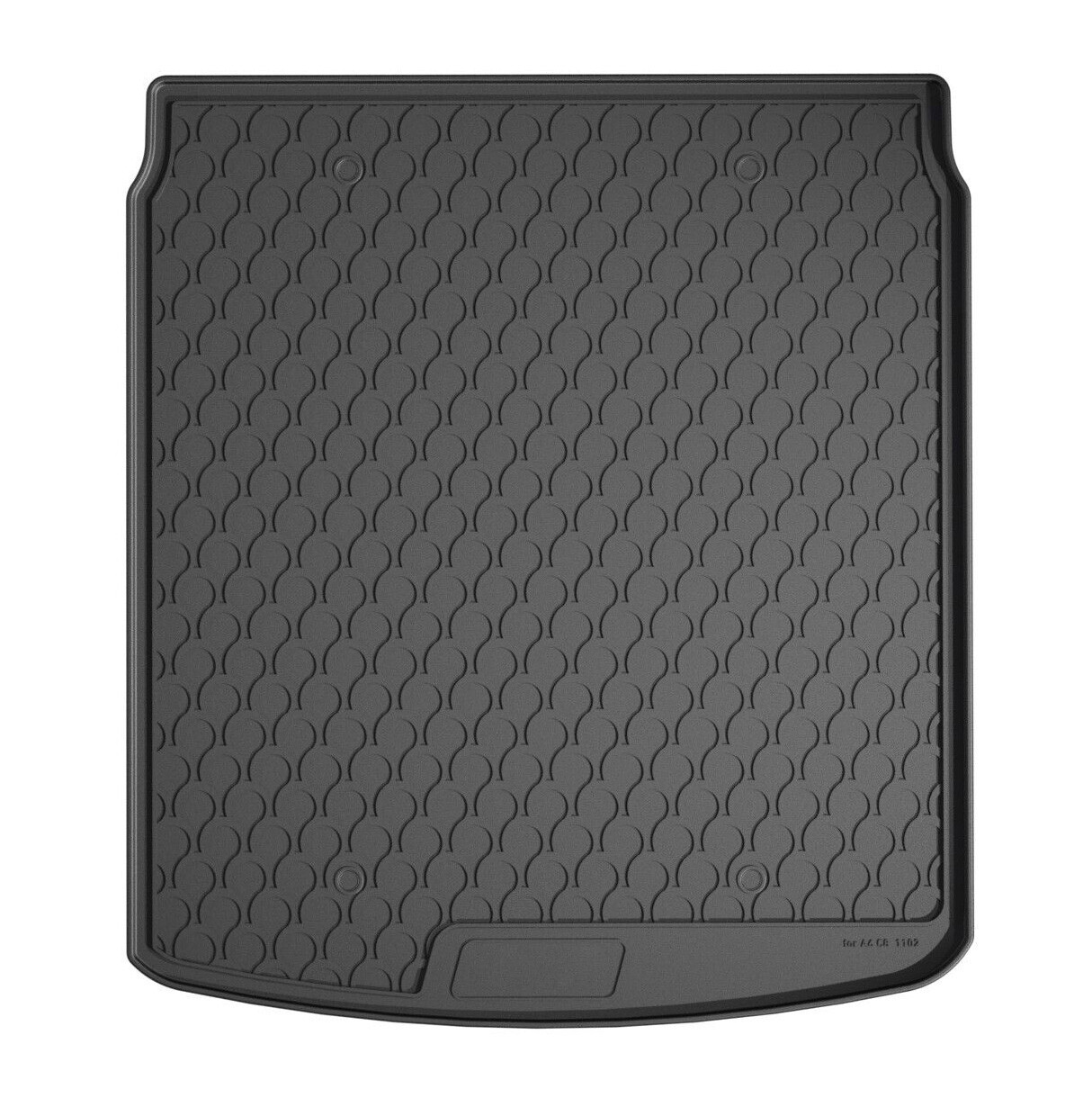 Vasca baule su misura in gomma sintetica - compatibile per Audi A6 Allroad (09/19>) - Audi A6 Avant (08/18>04/25)