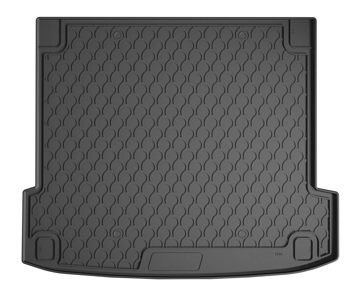 Vasca baule su misura in gomma sintetica - compatibile per Bmw X6 (G06) (09/19>) no organizer