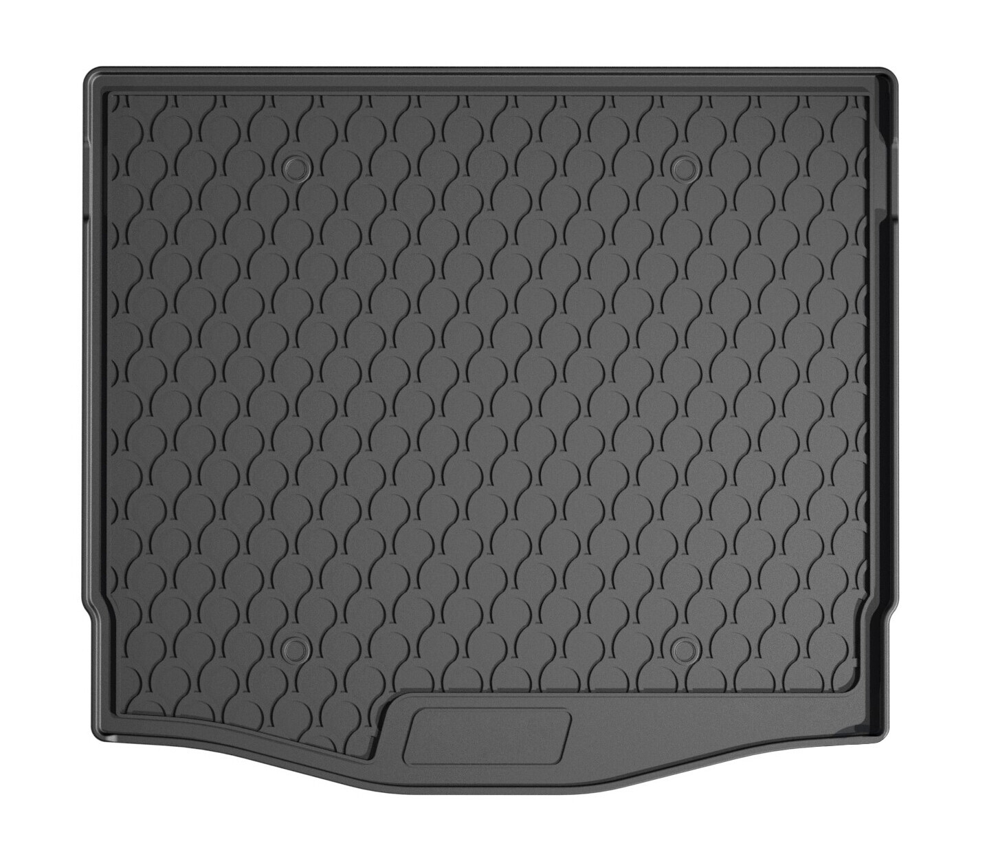 Vasca baule su misura in gomma sintetica - compatibile per Citroen C5 Aircross (08/25>) baule alto, Mhev - Opel Grandland 5p (11/24>) baule alto, ibrida