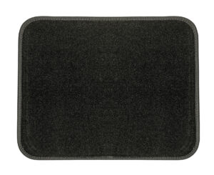 No-Slip, tappetino battitacco in moquette - L - Nero