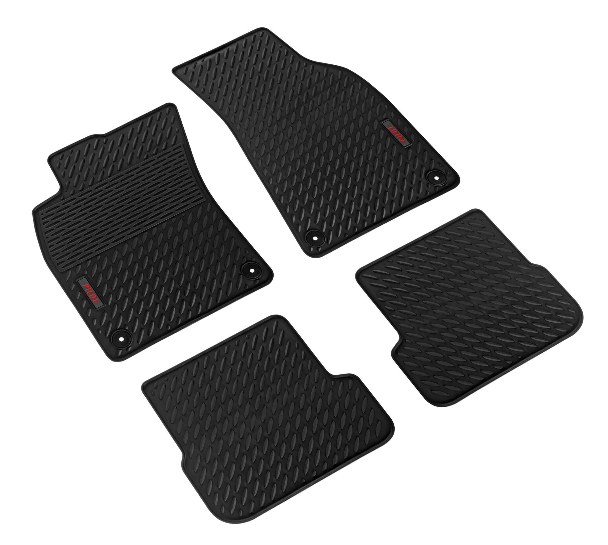Pilot, set tappeti su misura in eco gomma - compatibile per Audi A6 4p (09/04>03/11) - Audi A6 Allroad (06/06>02/12) - Audi A6 Avant (03/05>08/11) 1 Pilot, set tappeti su misura in eco gomma - compatibile per Audi A6 4p (09/04>03/11) - Audi A6 Allroad (06/06>02/12) - Audi A6 Avant (03/05>08/11)