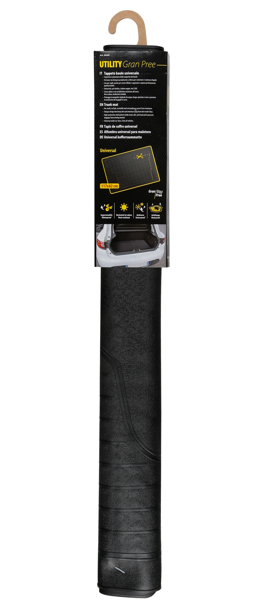 Utility Gran Pree, tappeto baule universale - cm 117x82 4 Utility Gran Pree, tappeto baule universale - cm 117x82 - immagine 4