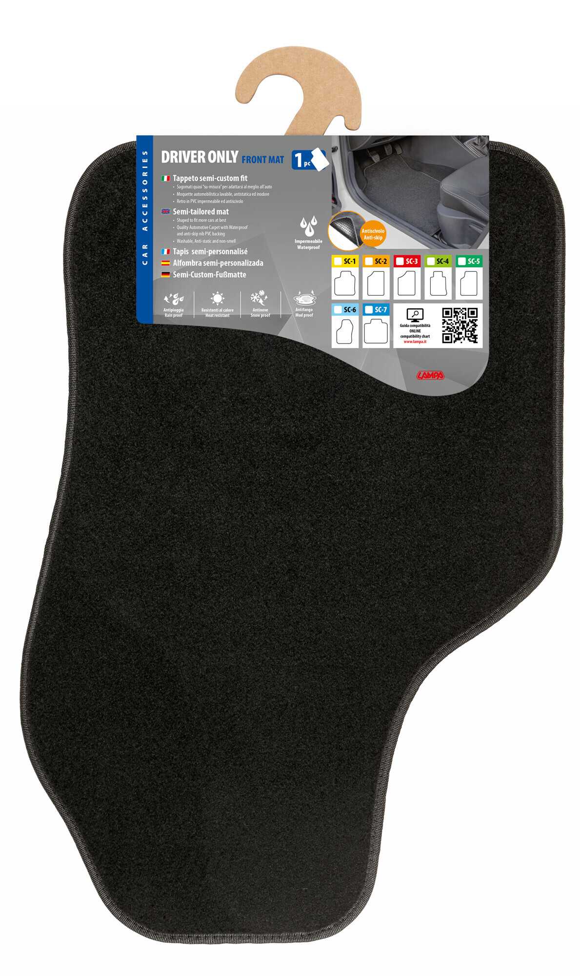 Driver Only, tappeto semi-custom fit - SC-6 - immagine 2