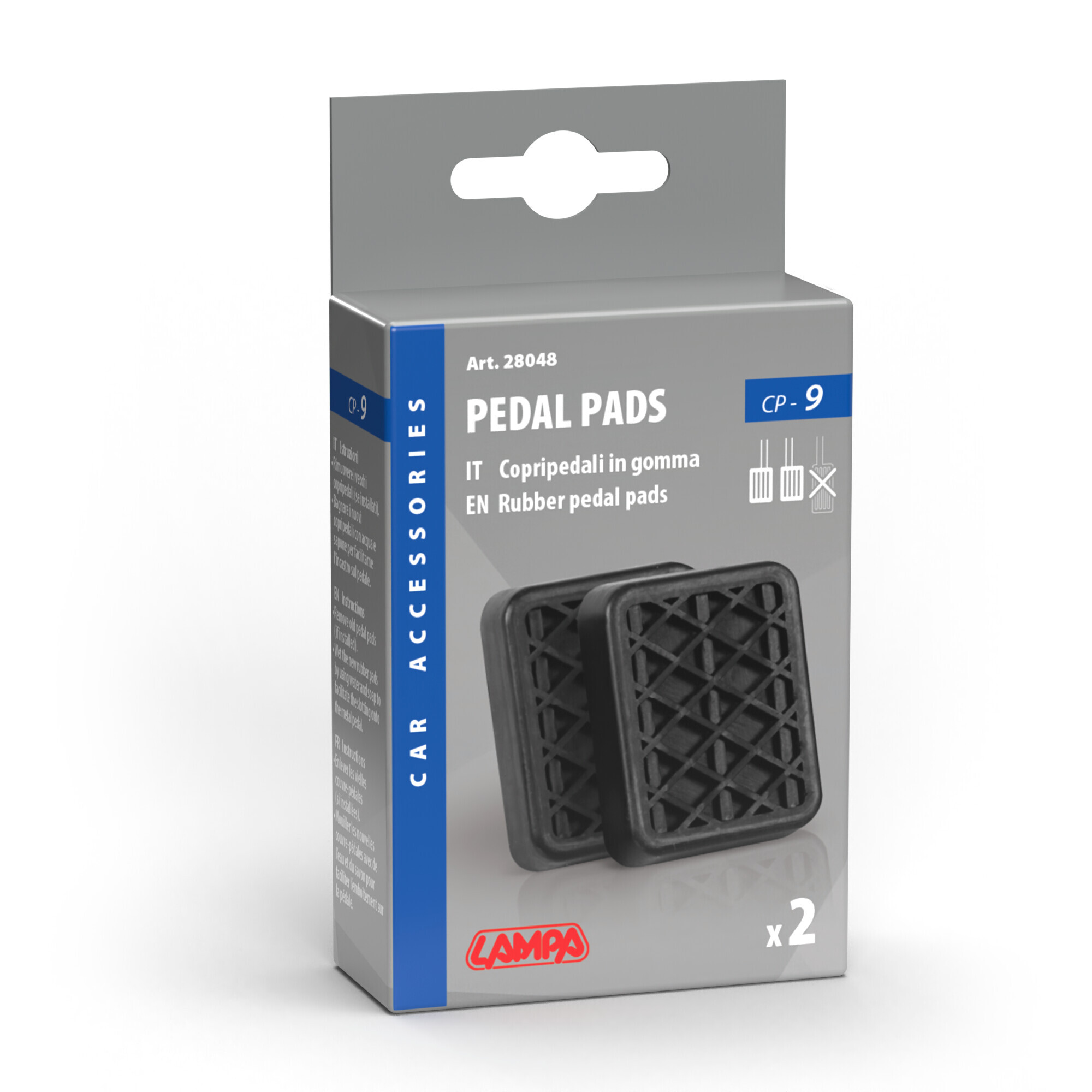 Copripedali su misura - CP-9 3 Copripedali su misura - CP-9 - immagine 3