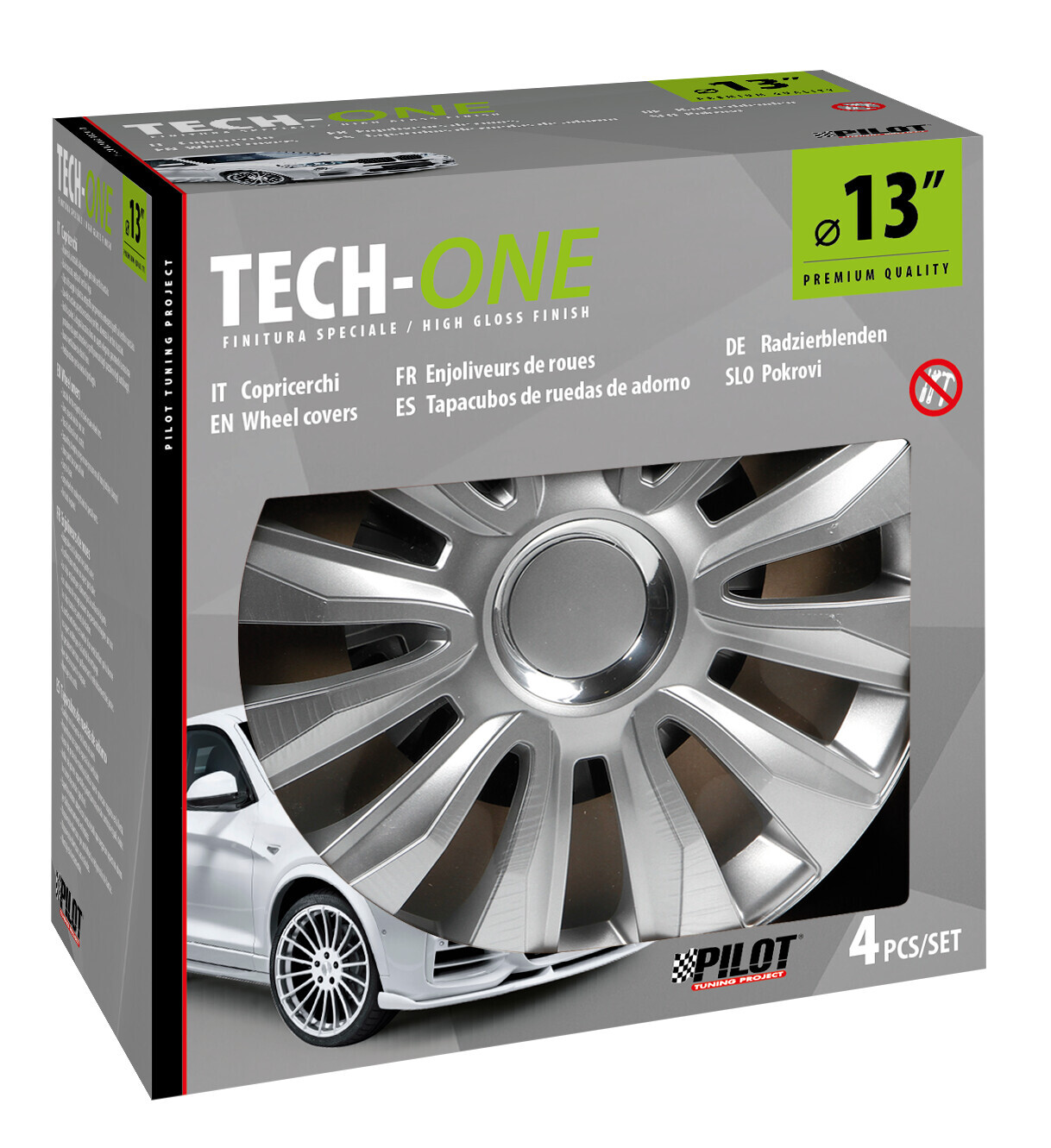 Avalone Pro - Set 4 copricerchi - Ø 13" - immagine 2