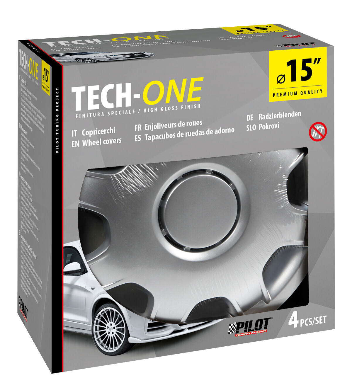 Speed Van - Set 4 copricerchi per furgoni / camper - Ø 15" - immagine 2