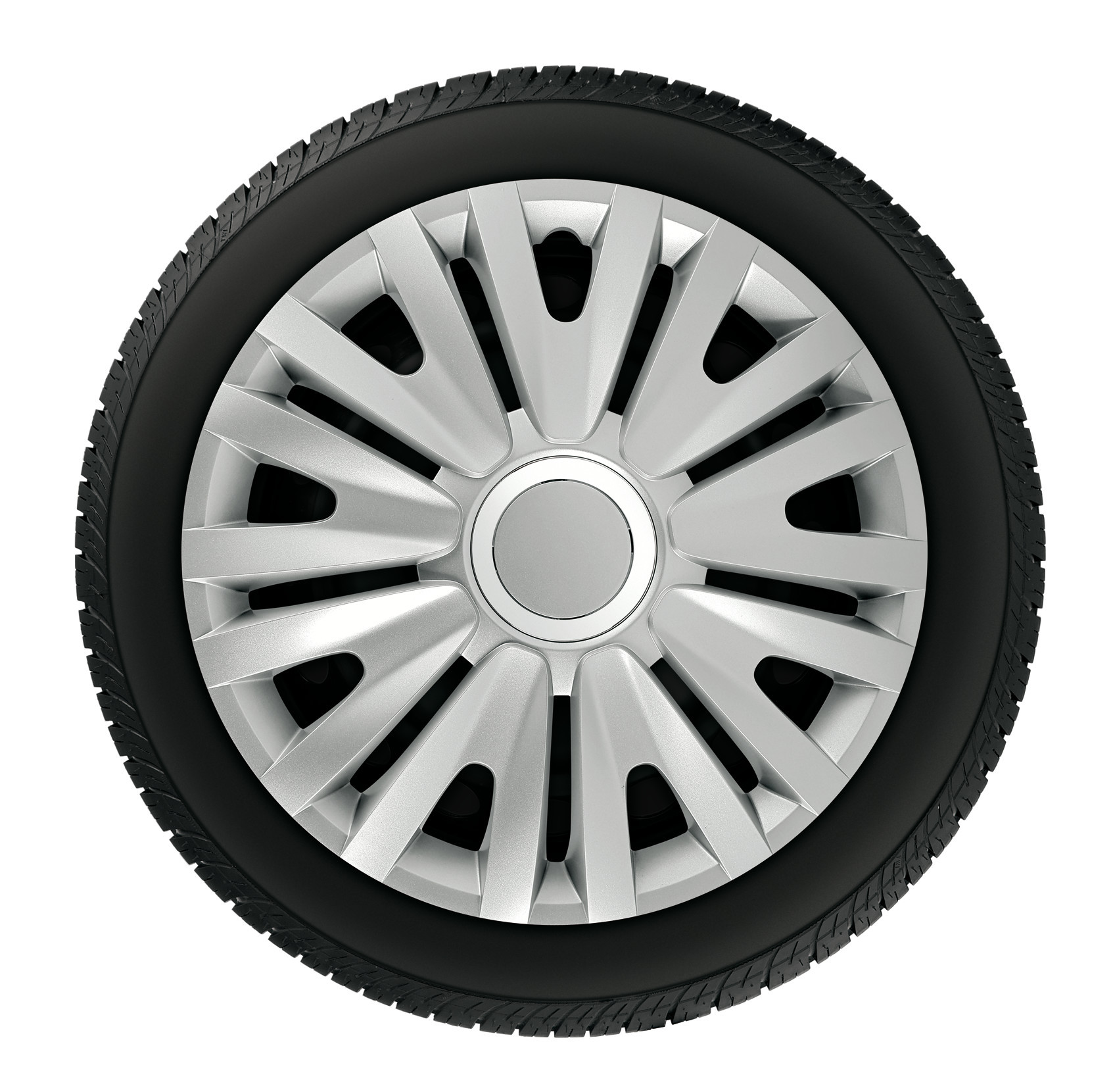 Royal Silver - Set 4 copricerchi - Ø 13" - immagine 3