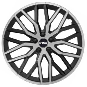 Speedster - Set 4 copricerchi - 14" - Nero/Argento