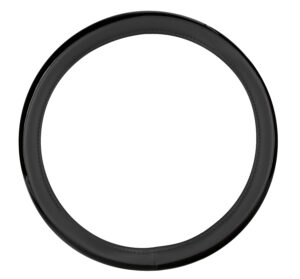 Aura, coprivolante in Skeentex - M - &Oslash; 37/39 cm - Nero