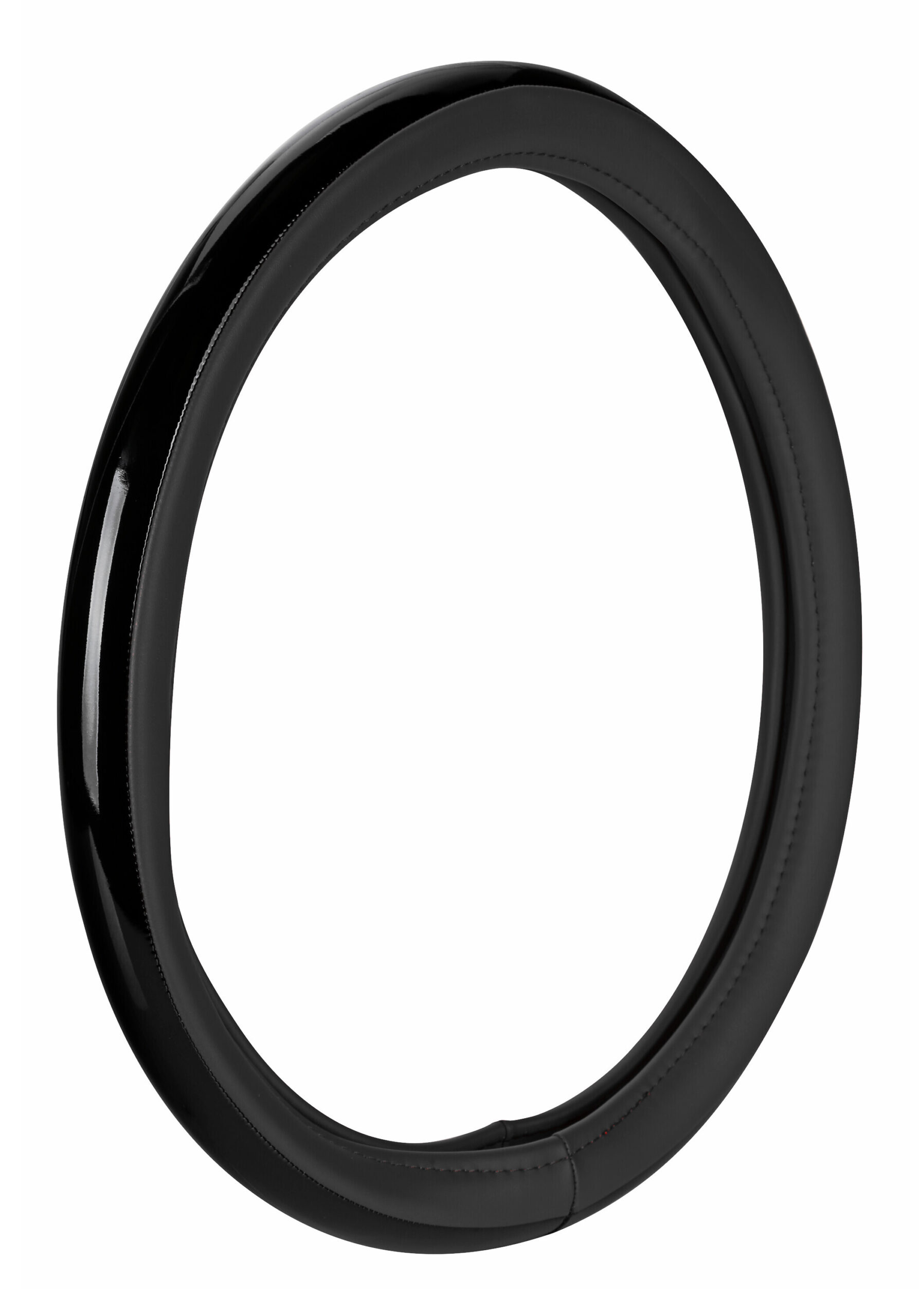 Aura, coprivolante in Skeentex - M - Ø 37/39 cm - Nero - immagine 2