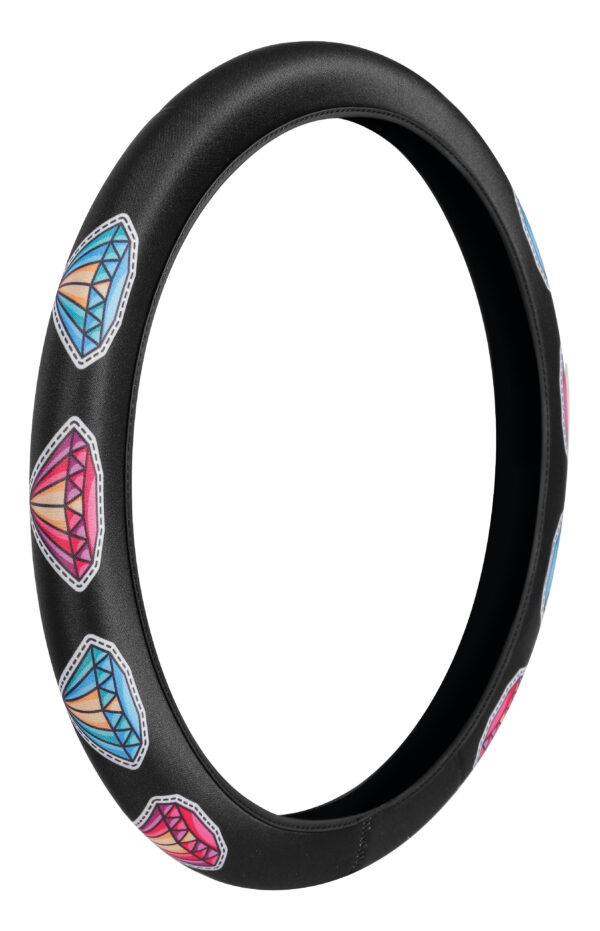 Skin-Cover, coprivolante elasticizzato in poliestere - Diamond - S - &Oslash; 35/37 cm