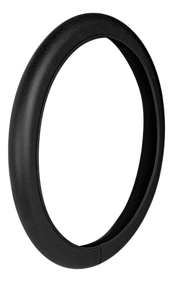 Skin-Cover, coprivolante elasticizzato in vera pelle - S - &Oslash; 35/37 cm