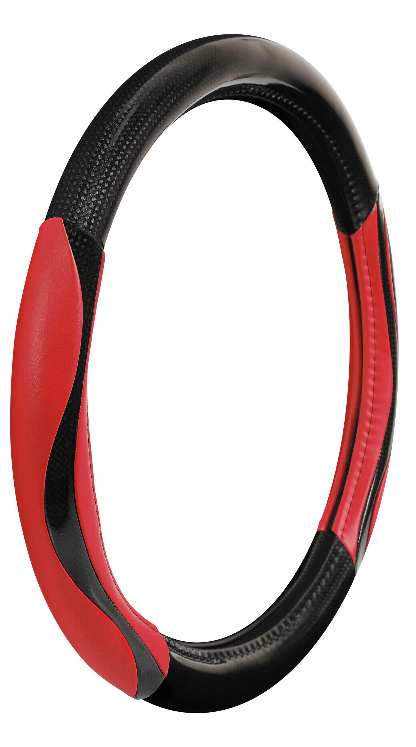 Silverstone, coprivolante in Skeentex - M - Ø 37/39 cm - Rosso - immagine 2